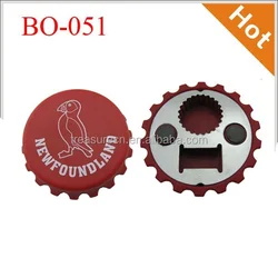 Поставка, открывалка для пивных бутылок с магнитом в форме колпачка из АБС-пластика