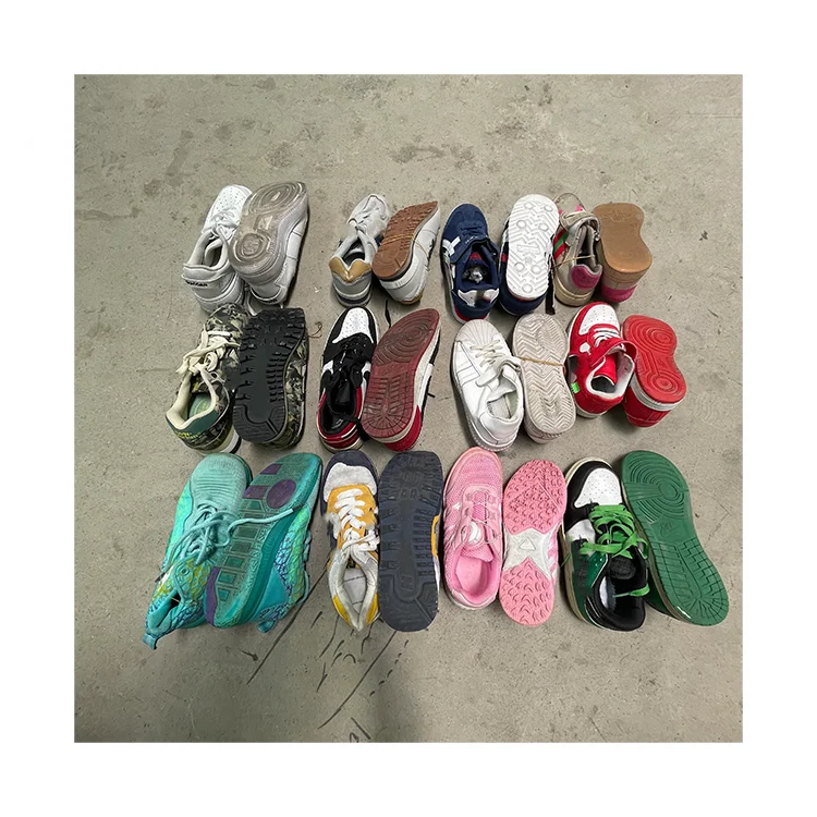 used branded children shoes preloved badminton thrift shoes in bales second hand shoes for sale