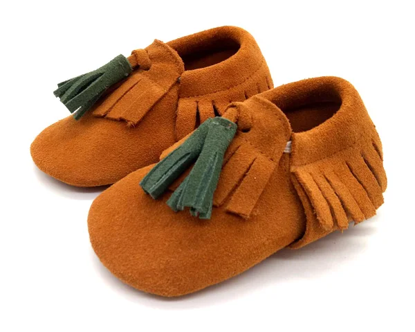 stylish prewalker soft sole moccasins cute first shoes for baby boy 0-6 months