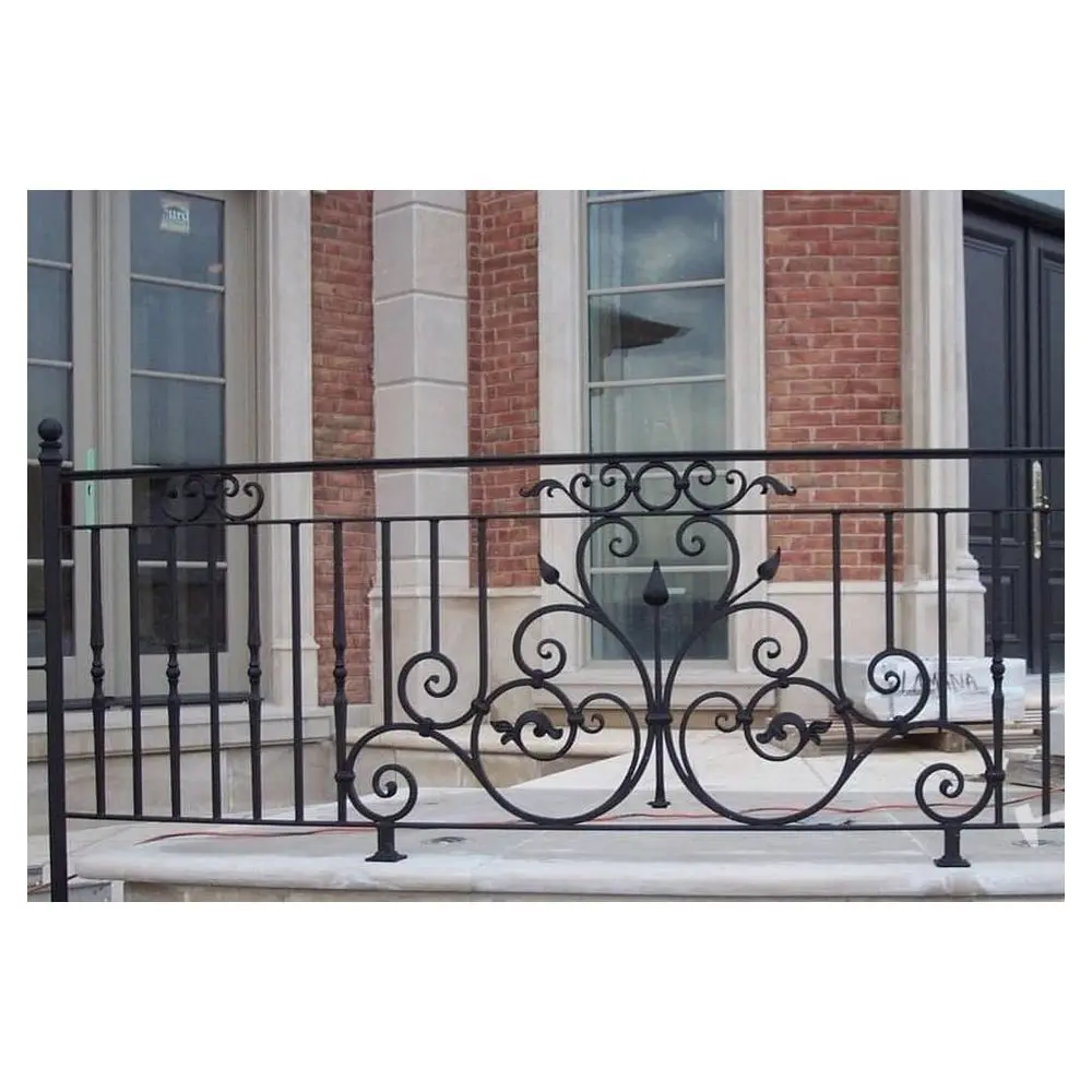 Durable And Stable Prima Modern Design Indoor Decorative Wrought Iron Railings For Commercial Buildings