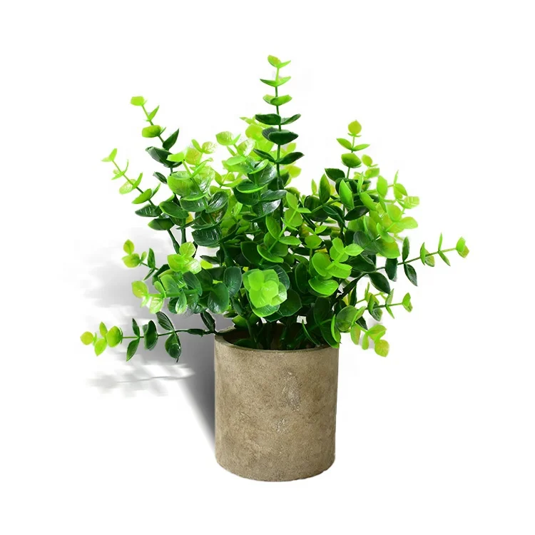 Artificial Mini Eucalyptus Leaves /Persian Fern Leaves /Spring Grass - Artificial Plants in a Bush