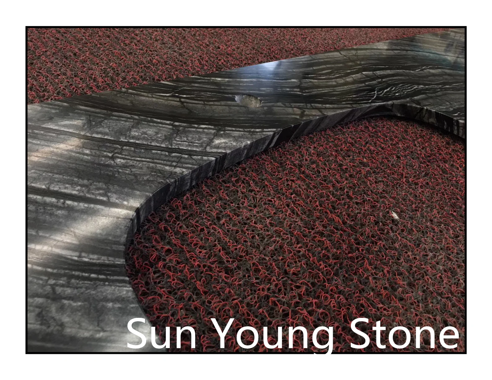 Customized size marble countertop hotel vanity granite top for sell