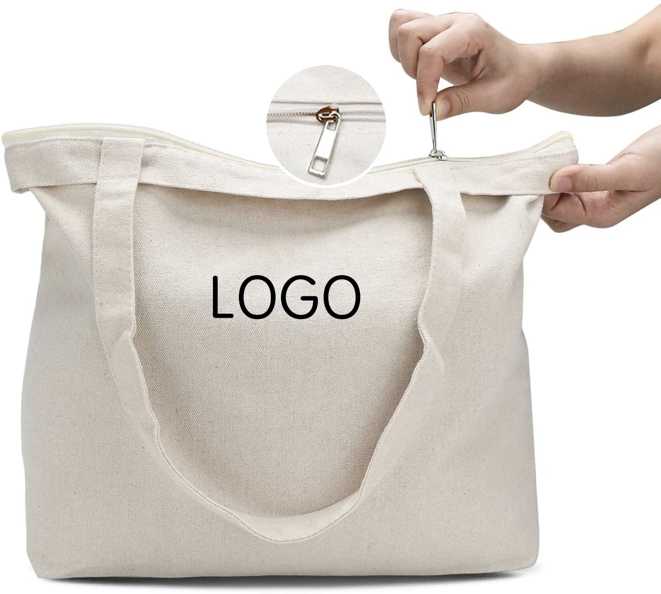 New Arrival Durable Cotton Tote Bag Cheap Personalized Shopping Cotton Canvas Shopping Bags for Women