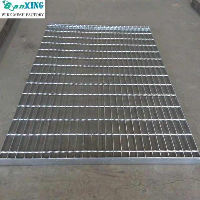 Hot Dipped Galvanized Welded Steel Bar Grating for Step Ladder Protective Grating