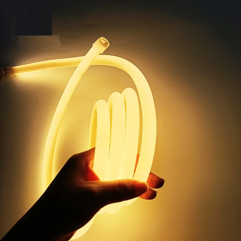 Outdoor Led Strip Lights Neon Flex Rope Non Dot Neon Led Light Strip Neon Sign Banana