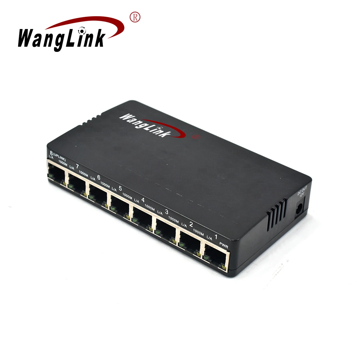 Wanglink 8 port switch poe reverse gigabit network manufacturers for surveillance
