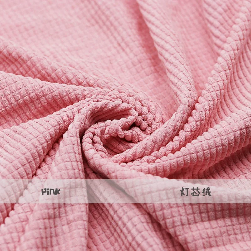 
Factory Direct Sale Latest High Quality 4.5W Polyester Corduroy fabric stock lots for garments shirt pants 