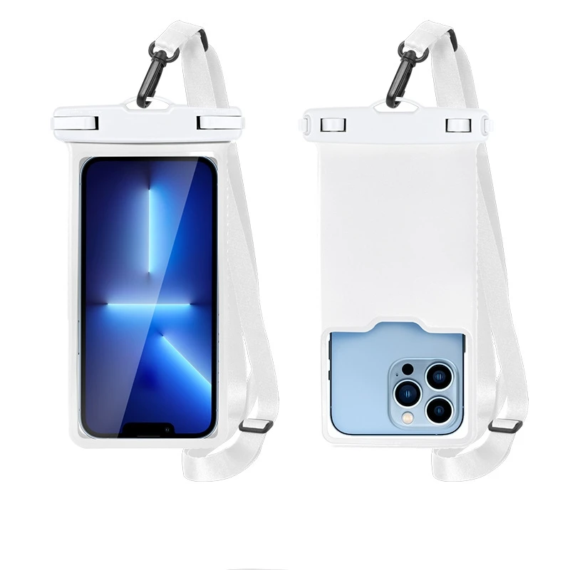 Touch Screen Dry Bags Cellphone Pouch IPX8 TPU Waterproof Mobile Phone Bag