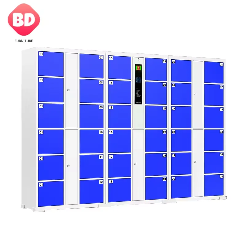 Electronic locker Bag Storage Cabinet Smart parcel Locker smart Cabinets Metal  Electronic Cabinet smart locker