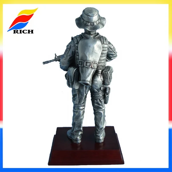 Custom made Pewter metal  Soldier Figurines