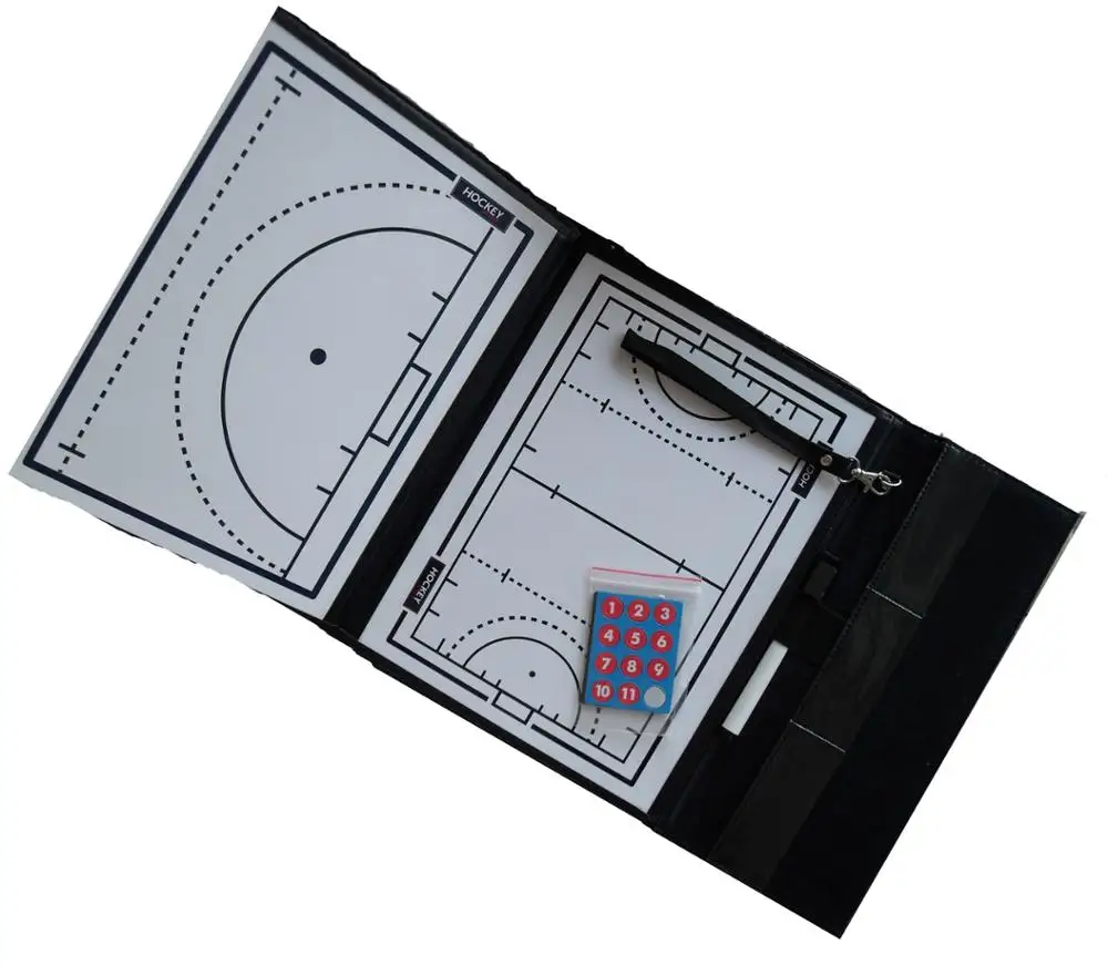 clip board Coaching Board Magnetic Training Tactic Soccer Coaching Map Field Hockey Coaching Board