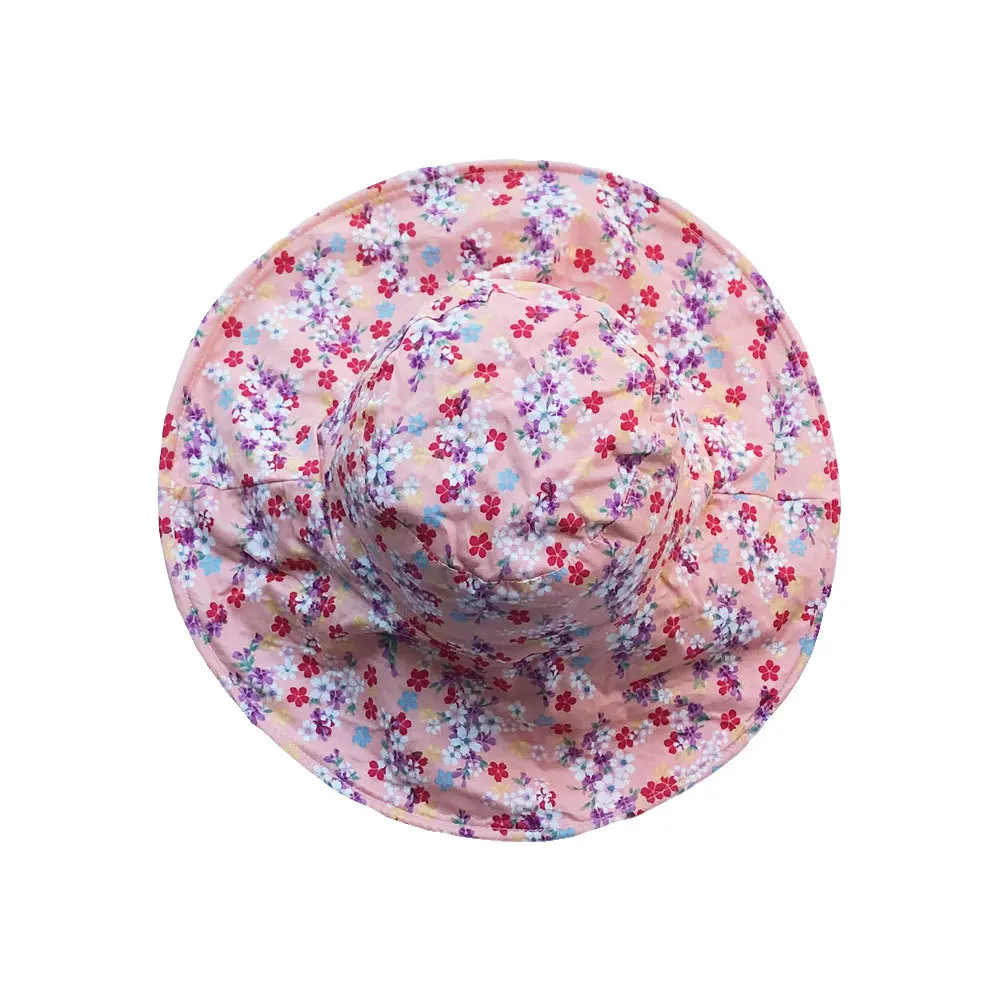 Baby Hat Summer  Sun Protection Toddler Hat Bucket for Baby Girl Adjustable Kid Hat