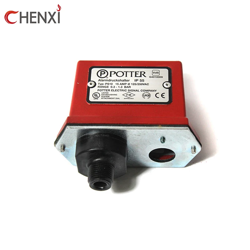 UL FM CE standard  high quality POTTER PS10 pressure waterflow switch for sale