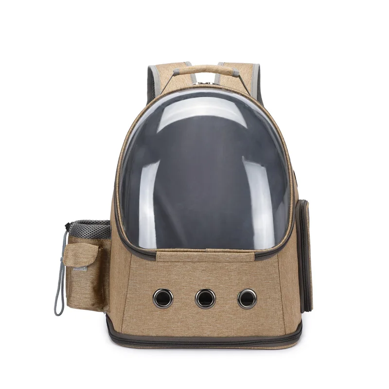 New Arrival Modern Fashion Design Transparent Breathable Pet Carrier Backpack for Dogs and Cats