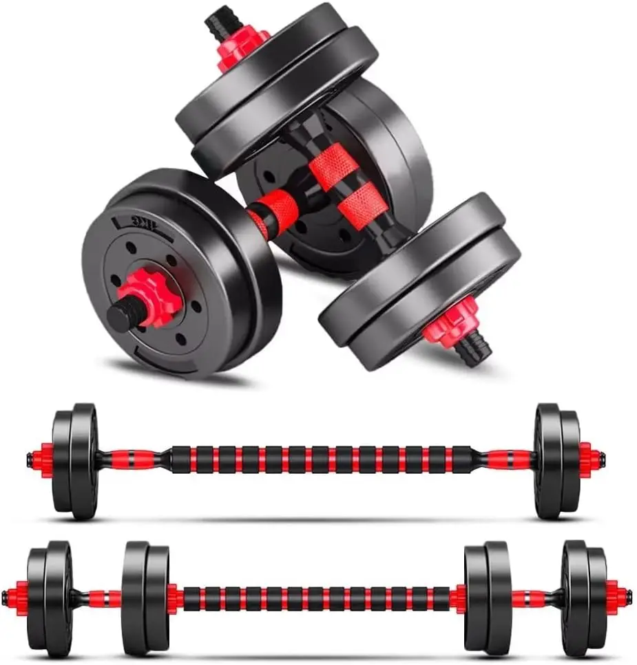 Weights Dumbbells Set Barbell Weight Set for Home Gym,Dumbbells Set of 2 Hand Weights at Home,Push-up,Free Weight Set Fitness