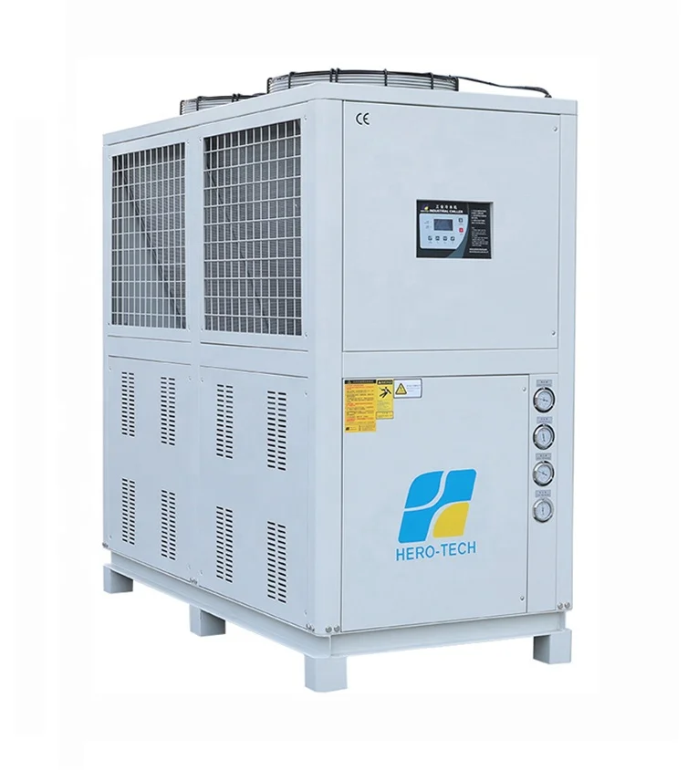 25HP Low Temperature Scroll Compressor R404a Refrigerant Portable Glycol Water Chiller