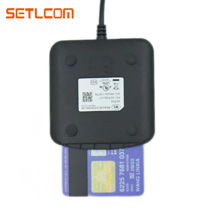  Считыватель смарт-карт Setlcom ACR38U ISO7816