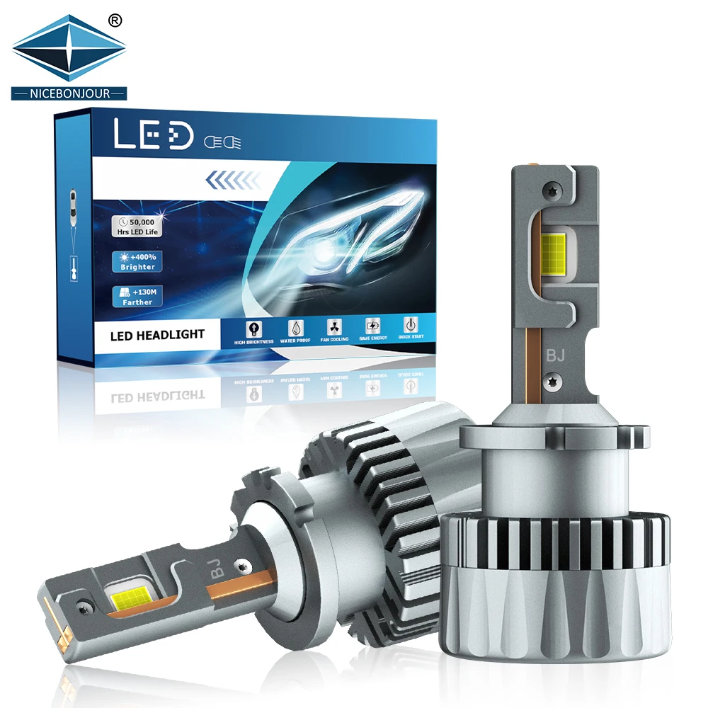 Vehicle Accessories 110W Headlight 7040 9v 32V Car Truck Motor Light D1S D3S 6000K D4S Led Bulb Universal Auto Lighting System