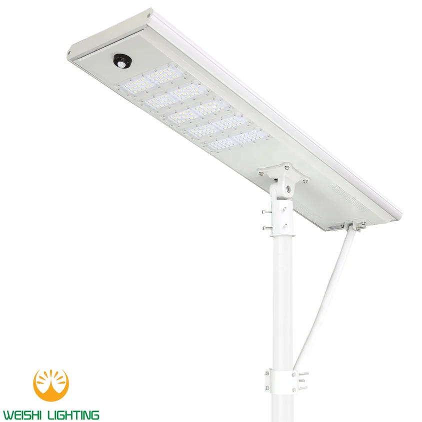 CCTV Camera Solar Road Light High Quality Lithium Battery All in One Solar Street Light 80w High Quality