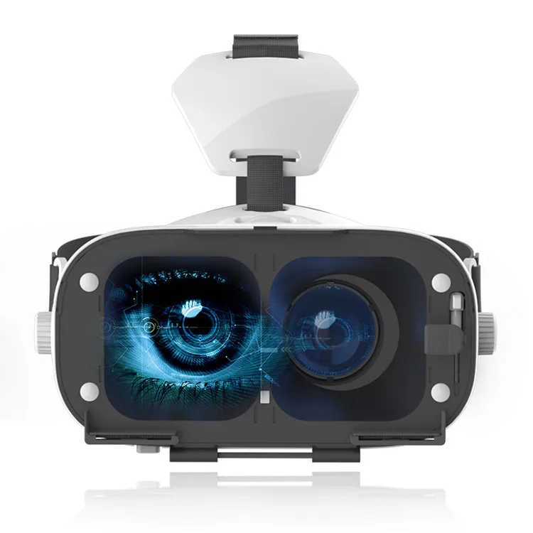 Vr Glasses Boxes Headset Helmet With Headphones For Phone 3d Video Intelligent Virtual Reality Game Polarized