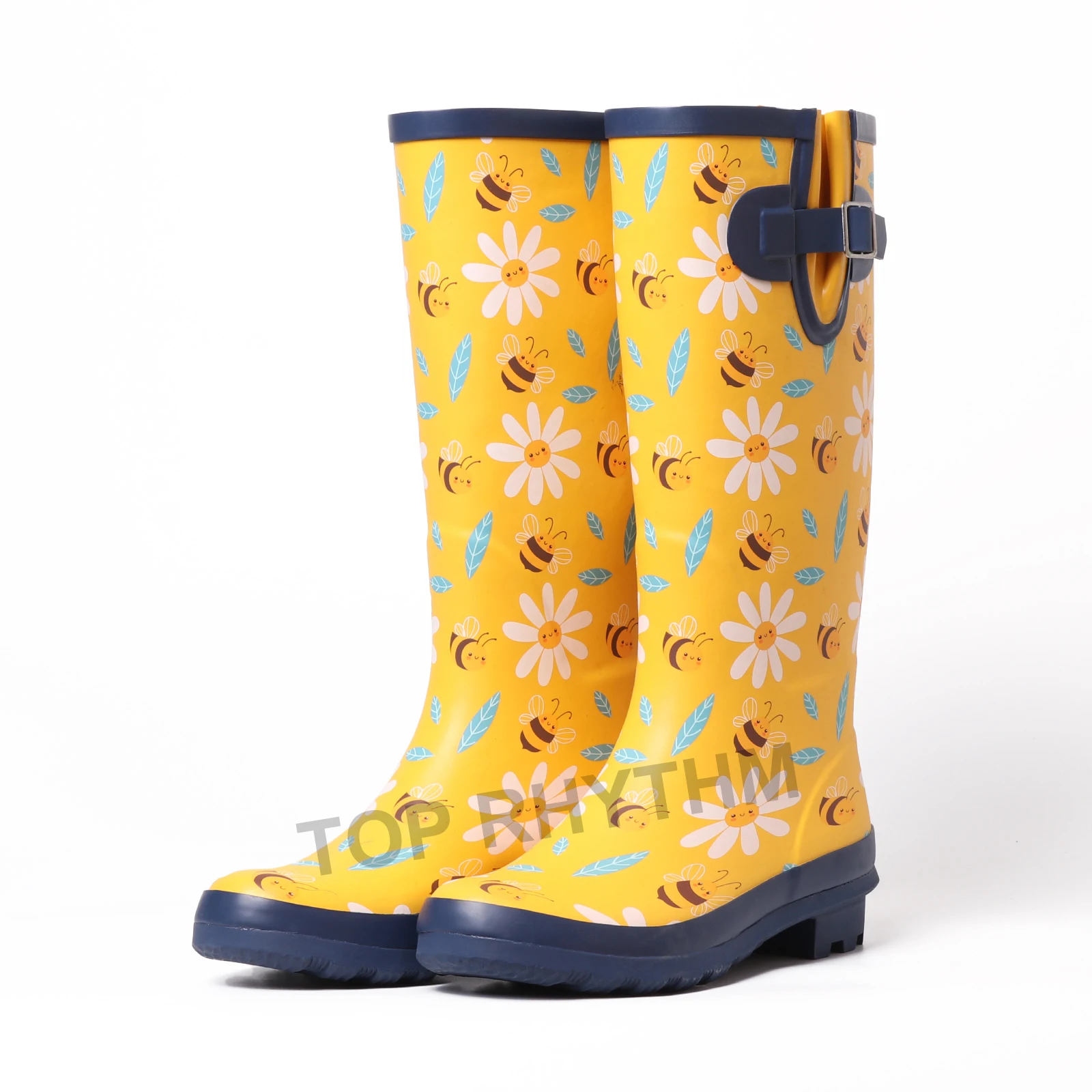 yellow wellies rain gadgets waterproof hot wellington gum boots custom ladies garden shoes
