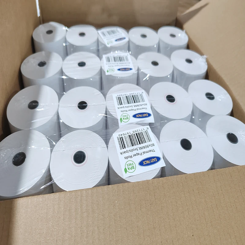 pos paper 3 1/8 x 230 thermal printer paper roll with BPA free paper for USA market with different sizes