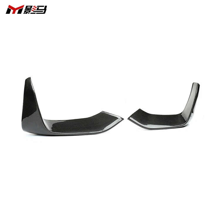 Hot Selling For BMW New M4 F82 M3 F80 Carbon Fiber Front Bumper Lip Wrap Angle