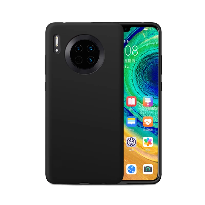 Liquid Silicone Anti-drop Smart Phone Case Blank Cell Phone Case All Mobile Cover for huawei mate 30/mate30pro