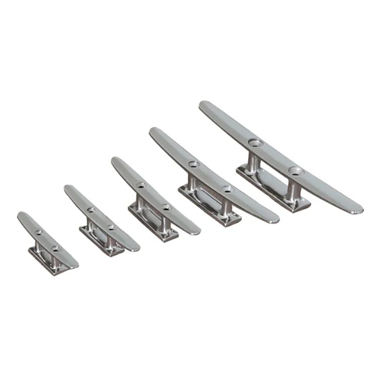 Heavy Duty Boat Cleat 316 Stainless Steel Open Base Boat Dock Cleat Marine Hardware Various Sizes Dock Cleat With Hatch Hinge