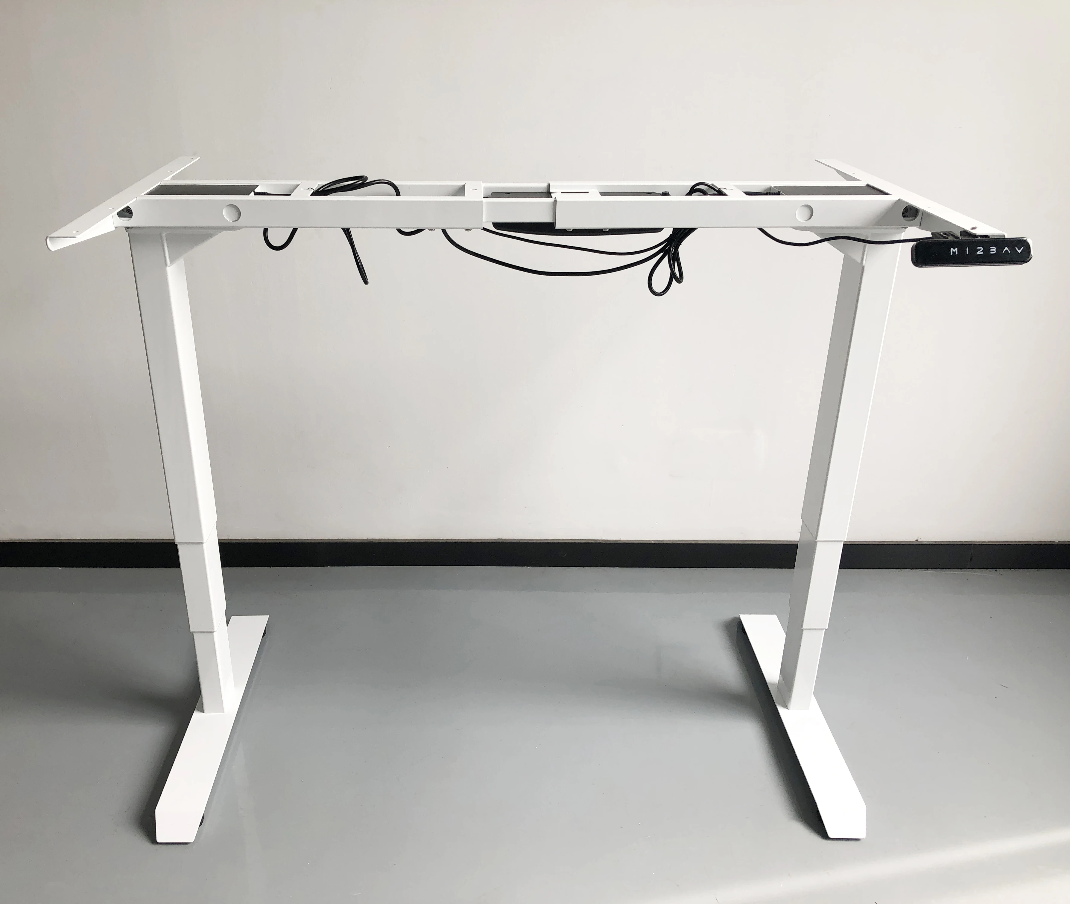 Dual Motor Adjustable Height Table Frame Electric Lift Tables Standing Desk