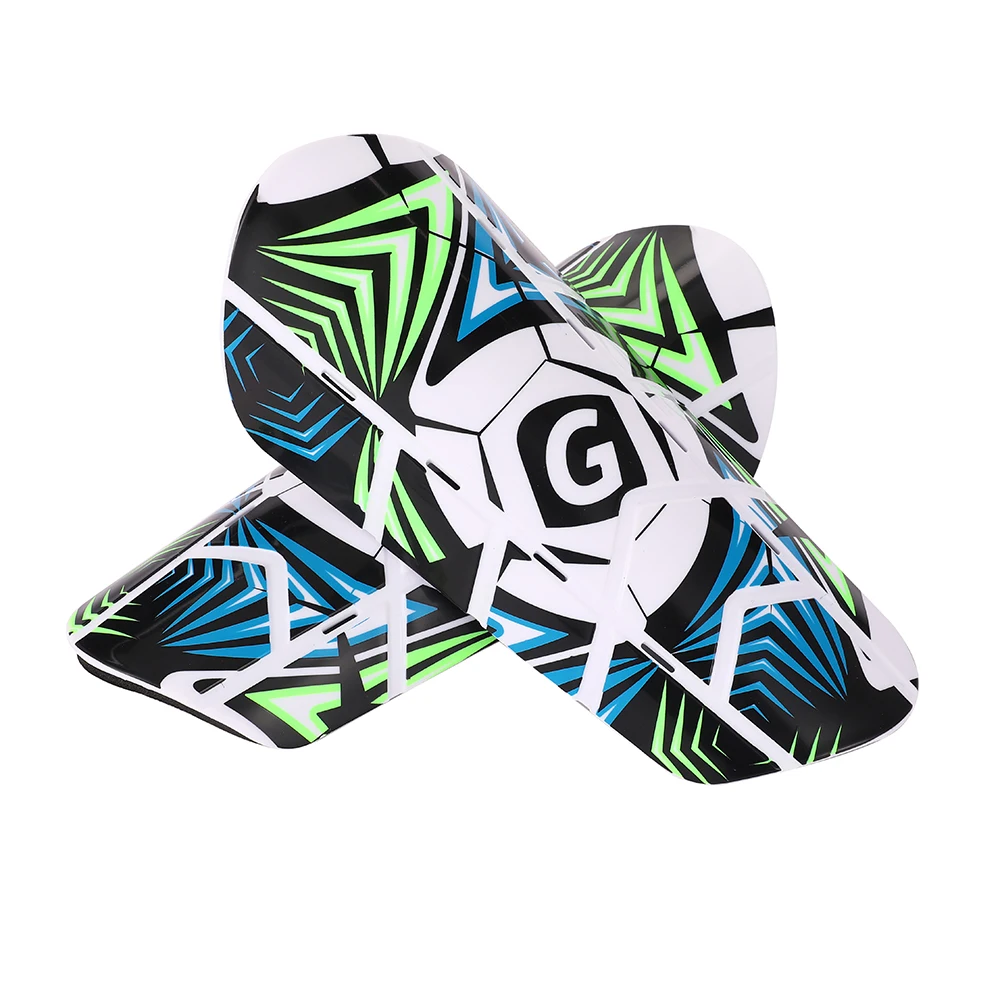 High Quality Professional Athletic Shin Guard Glory Youth Adults Soccer Football Leg Calf Protector K-Resin  Embossed EVA