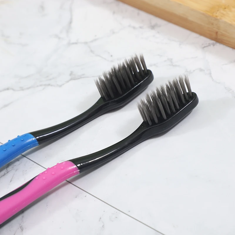 Depo dogrudan satis bambu yumusak kil dis fircalari ile yetiskinler icin ozel logo organik cevre dostu bambu dis fircasi