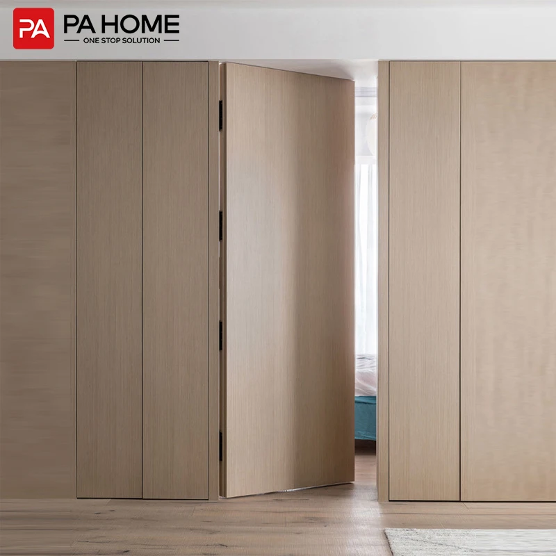 PA wholesale manufacturer windproof solid wood bedroom house door interior doors