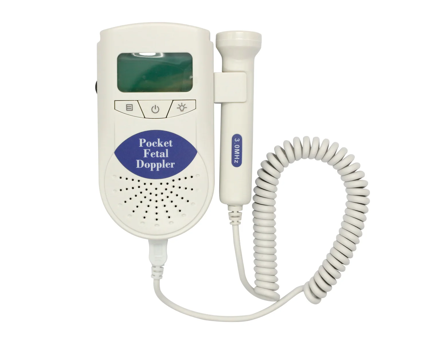 Portable Ultrasound Fetal Doppler Heart Monitor Digital Prenatal Stethoscope