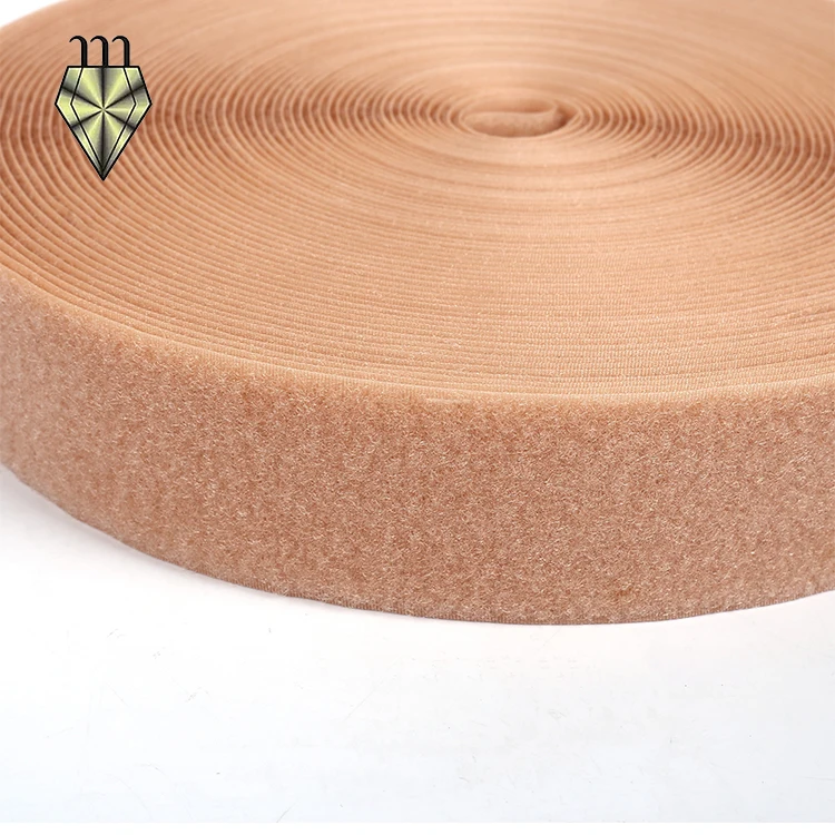 Лучшие продажи красочные крюк и петля полиэстер нейлон липкая задняя сильная липучка крепежная лента