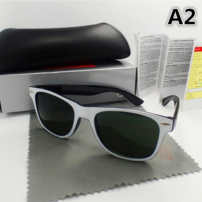Sunglasses Brand designer Sunglasses Men Women  Ray Band Sun Glasses UV400 Fashion Cheap Sport Sunglasses with Box
