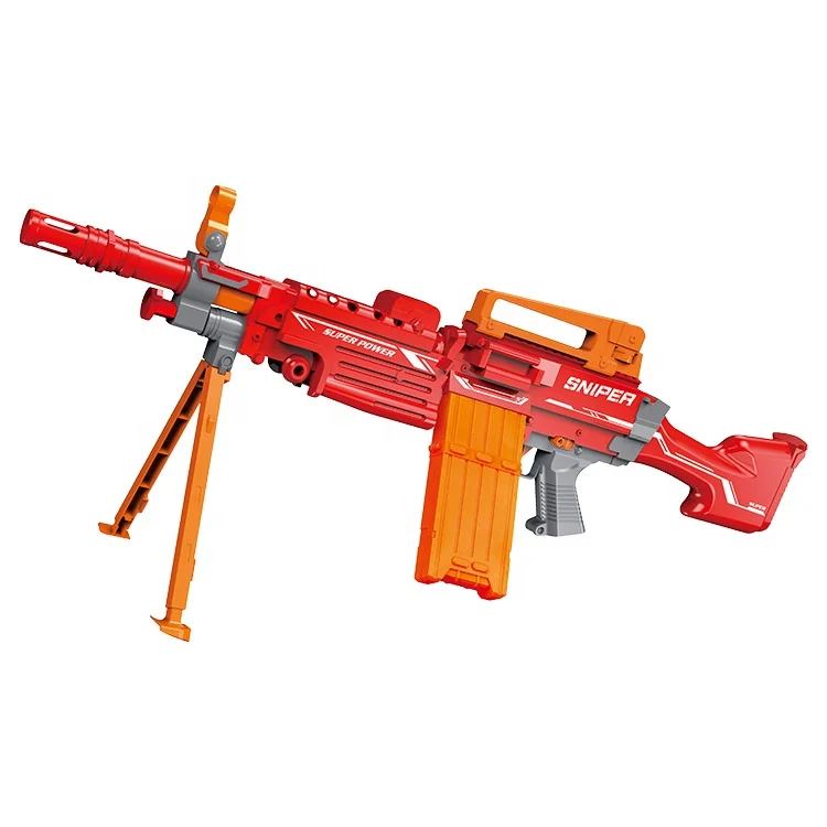 Kids Gun Toys Soft Bullet Airsof Sniper Gun Games Outdoor Electric Bullet Guns For Boys