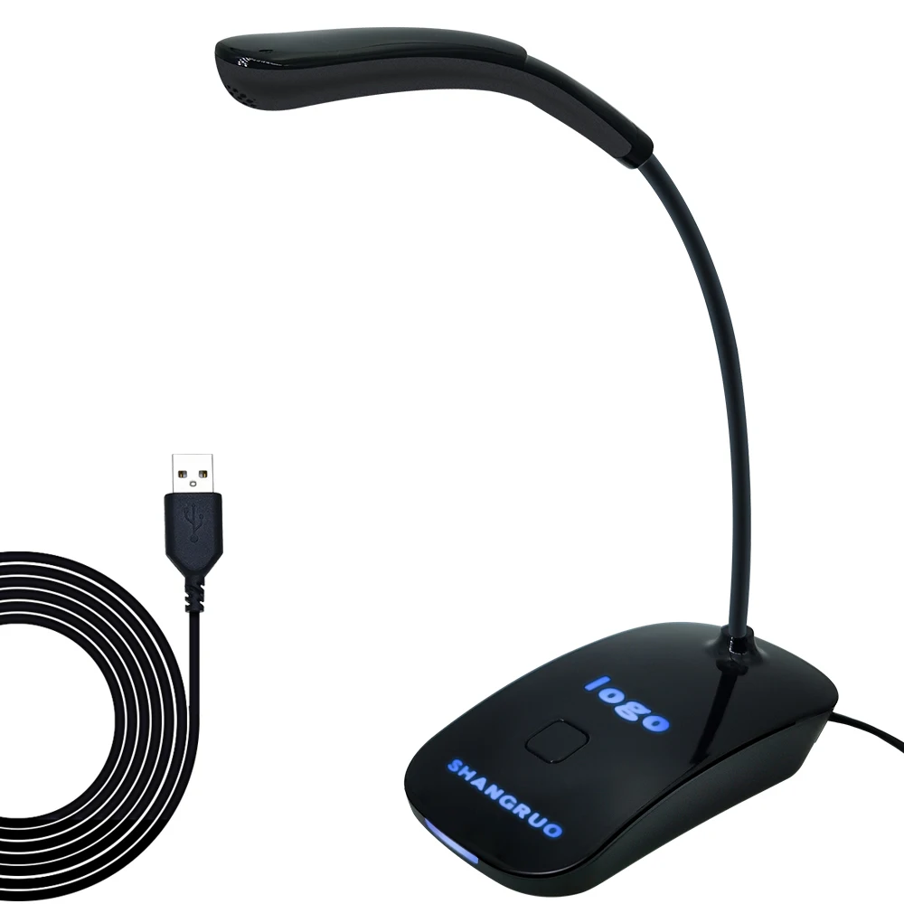 
Professional microfono Condenser usb Microphone stand gooseneck desktop microfono USB mic for conference or gaming 