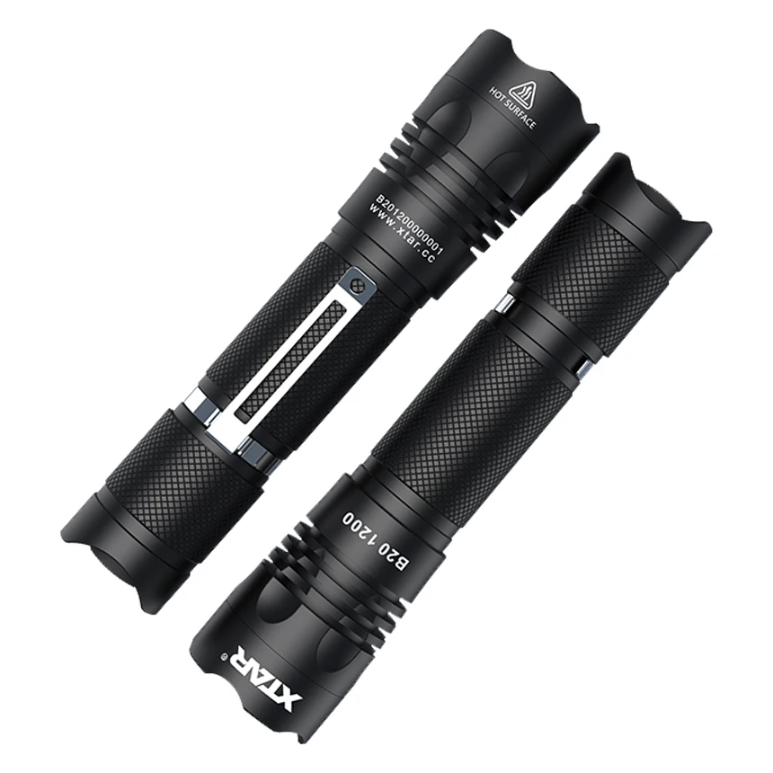 B20 1200 Lumen IP68 Tactical Defense Aluminum Alloy 21700 Rechargeable Battery Torch Powerful Hand Lamp Flashlight
