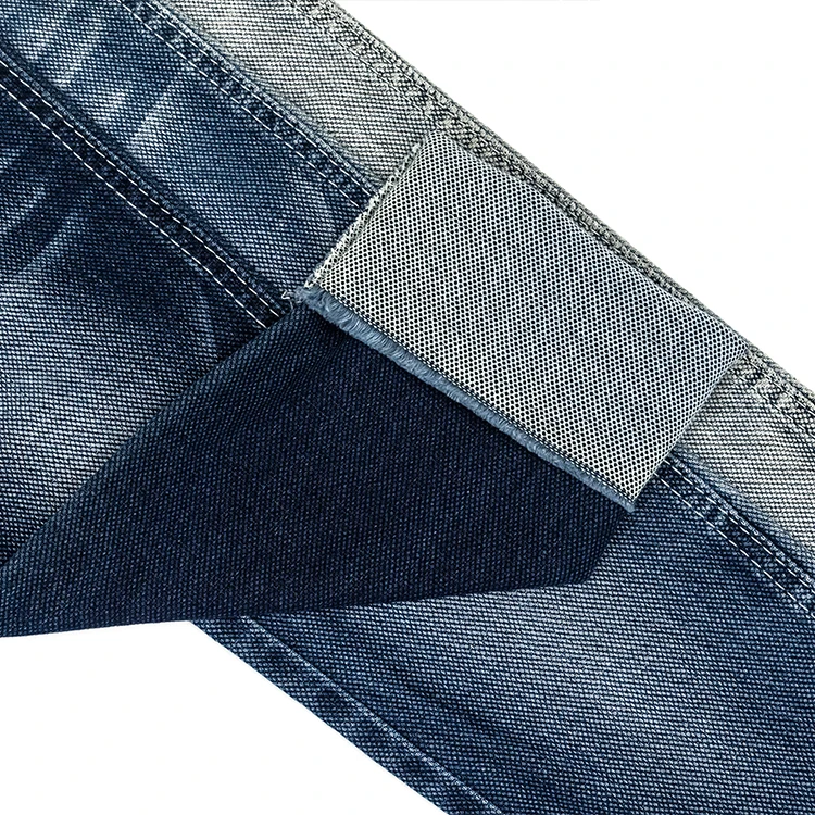 Professional denim fabric with 76%Cotton 22.3%Polyester 1.2%Spandex 8.3oz per roll jeans denim fabric