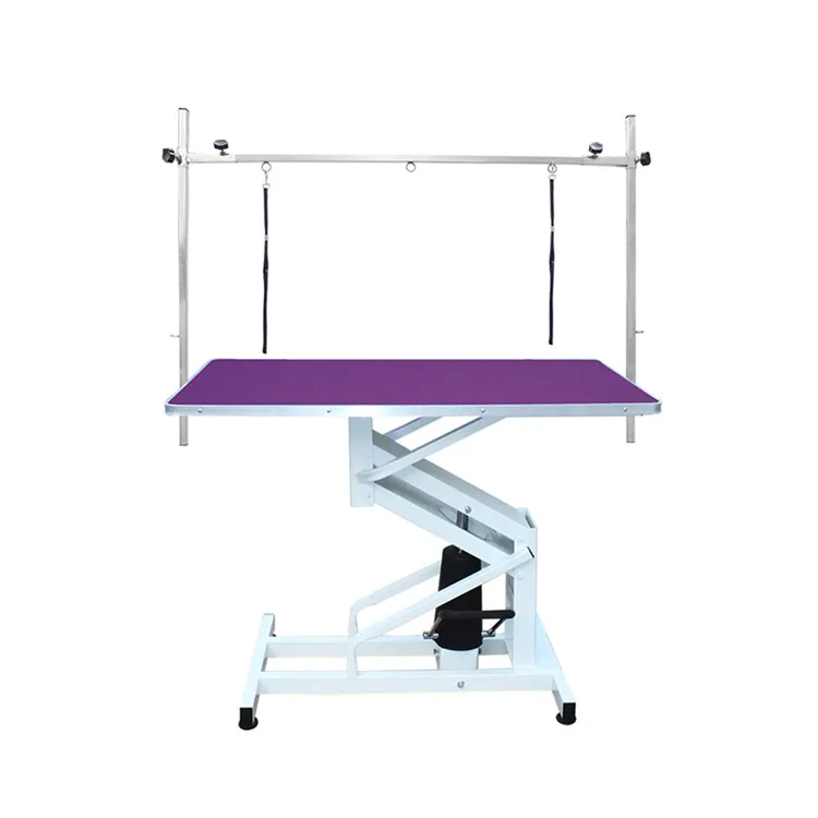 YSVET-N201 Manufacturer Vet Beauty Table Veterinary Animals Hydraulic dog Grooming Table pet bath brush equipment price