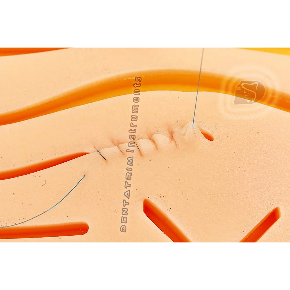 Тренировочная Накладка для шва от Dentatrim сетчатый лоток онлайн-база технической поддержки хирургические инструменты