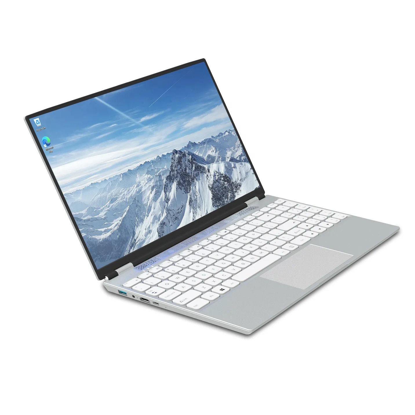 Fast Delivery 15.6 Inch Laptop J4125 1920x1080 IPS LCD 8GB+512GB Metal windows 11 Notebook Gaming