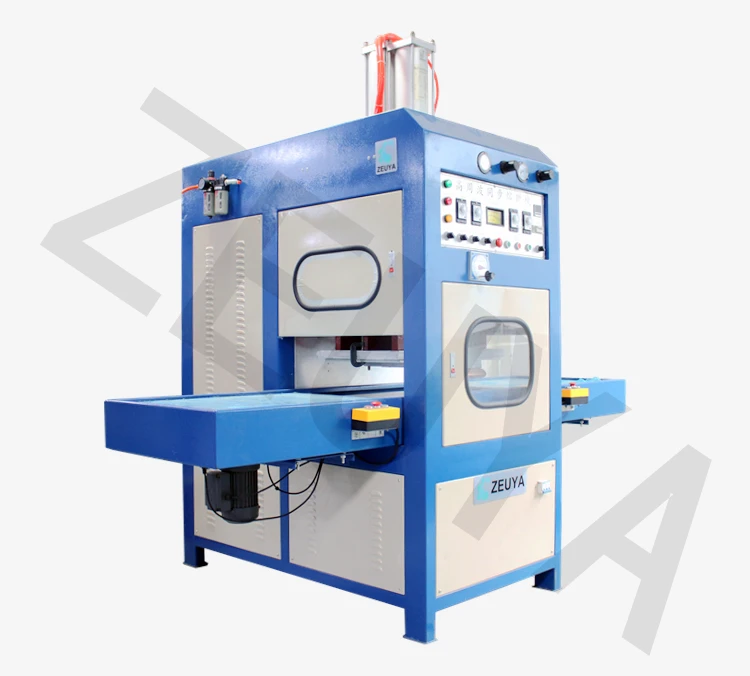 8-10KW Automatic Shuttle Working Station High Frequency Welding and Cutting Machine