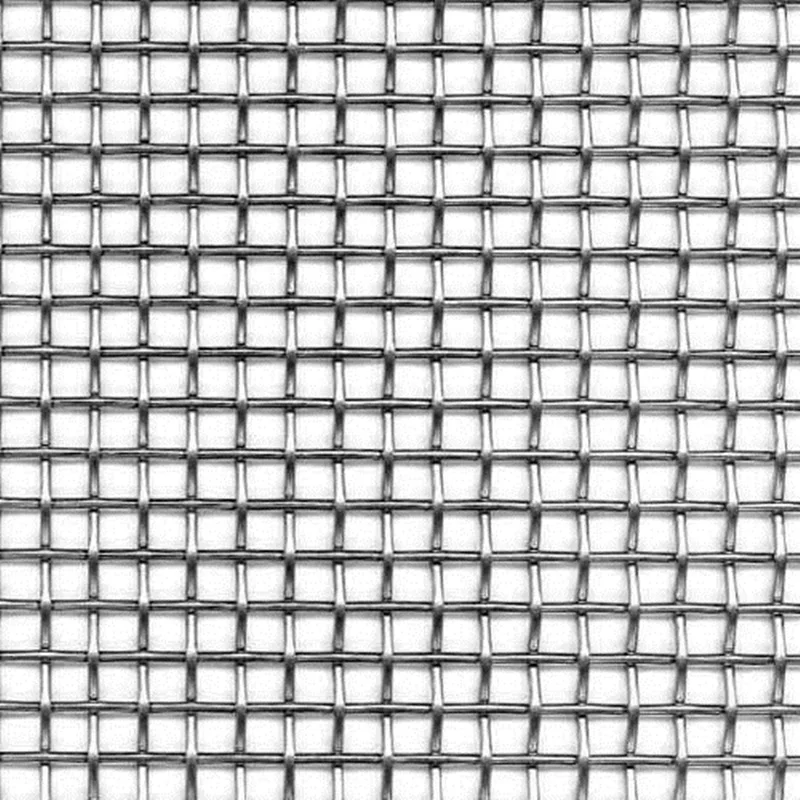 square hole woven galvanized steel wire mesh for automobile parts