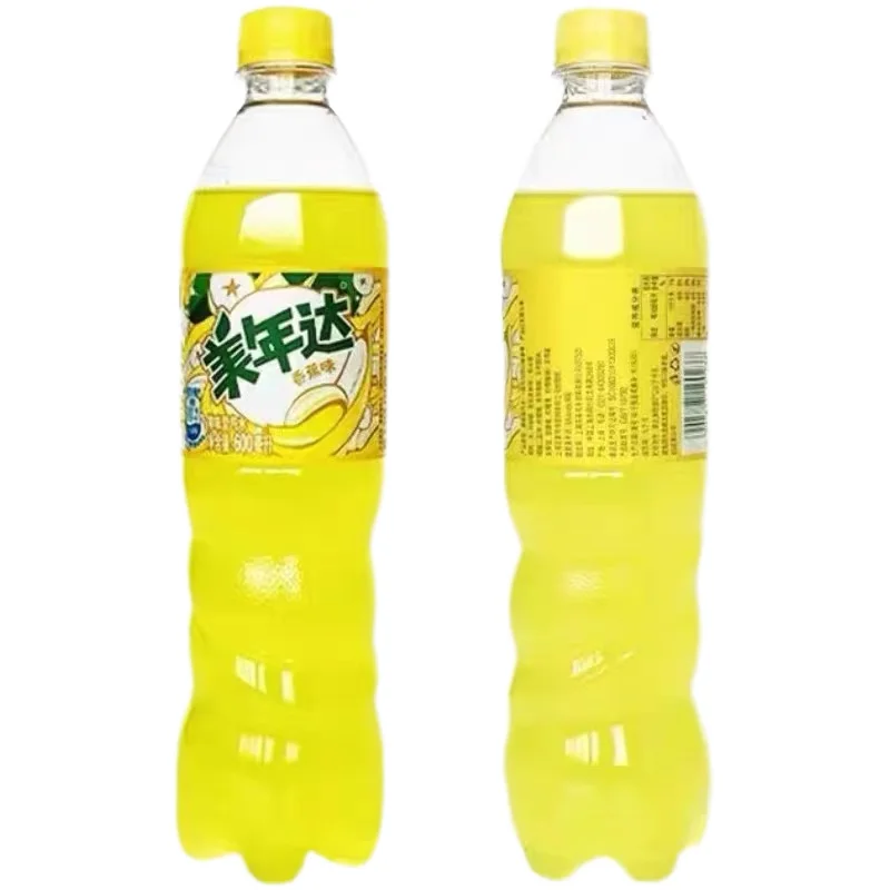 Оптовая продажа газированные безалкогольные напитки Mirinda со вкусом яблока из Китая упаковка для бутылок