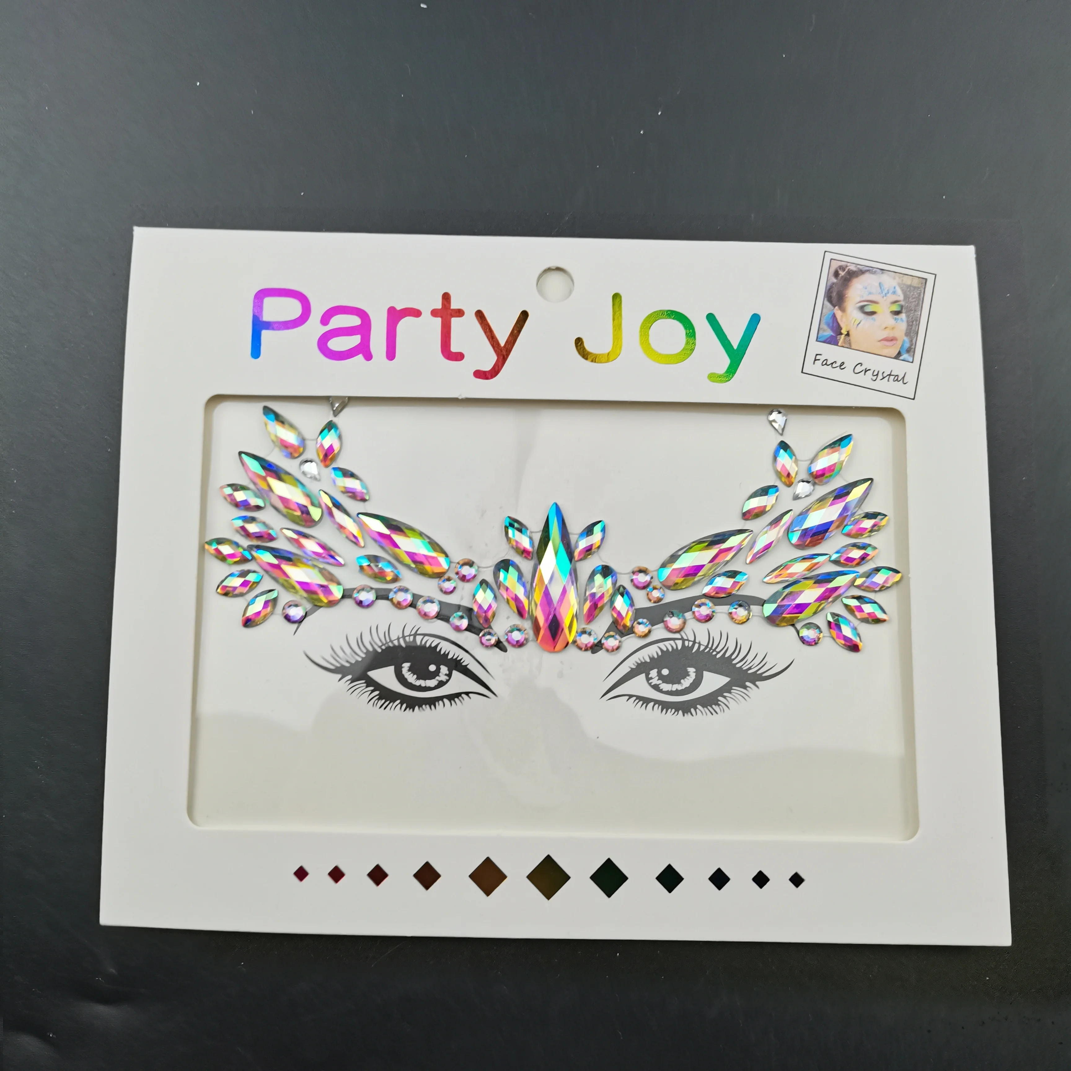 Wholesale Jewels Rave Face Crystal Gem Eye Face Body Jewel Crystal Rhinestone Face Gem Stickers for Festival Party
