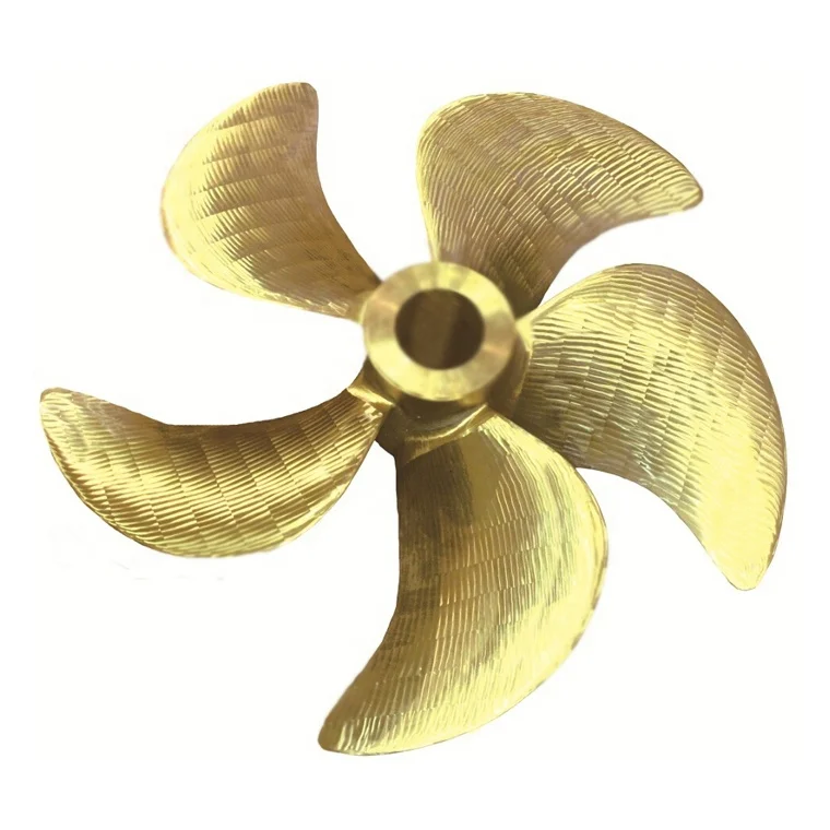 
Large Marine Propulsion Azimuth Thruster Cu3 Bronze Propellers Drive Shaft System 