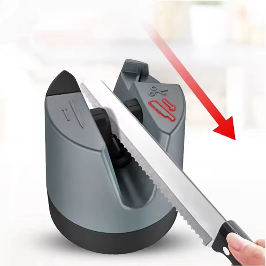 Household New Arrival Multi Function Kitchen Knife Sharpener Manufacture Knife Sharpening Tool Mini Knife Sharpener