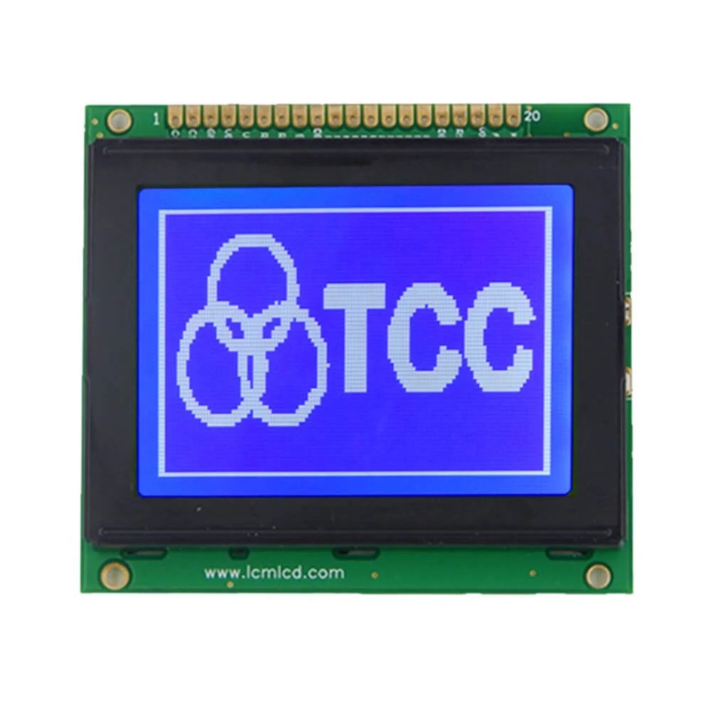  Монохромный графический ЖК-модуль TCC 128x64 20pin FSTN/STN экран дисплея